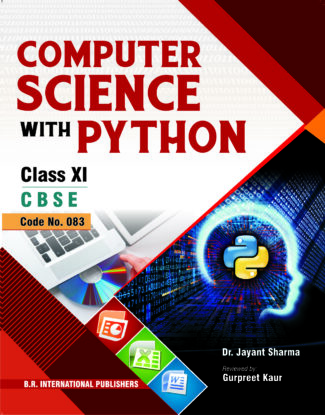 Computer Science With Python XI (Code- 083) Frount Cover