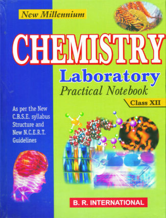 Chemistry Laboratory Pra. Notebook Class XII (CBSE) Frount Cover