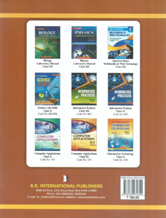 Laboratory Manual Science IX Back Cover
