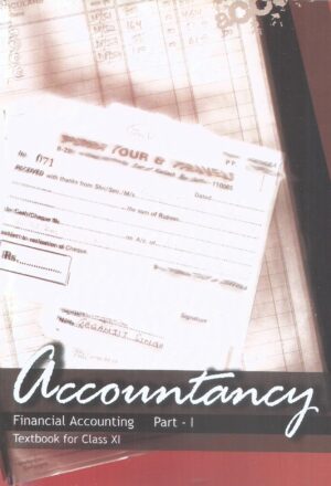 Accountancy Finacial Accounting Part - 1 Textbook For Class XI Front Cover