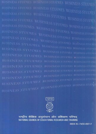 Business Studies Part- 1 Principles and Functions of Management Textbook for Class XII Front Cover