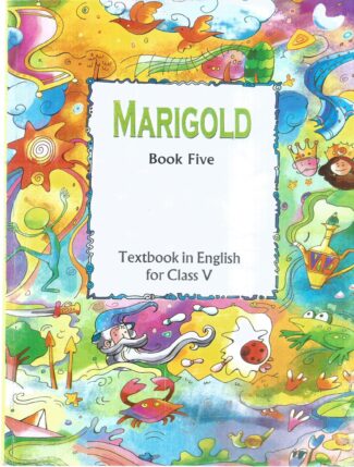 Marigold Book Five Textbook in English for Class V Front Cover