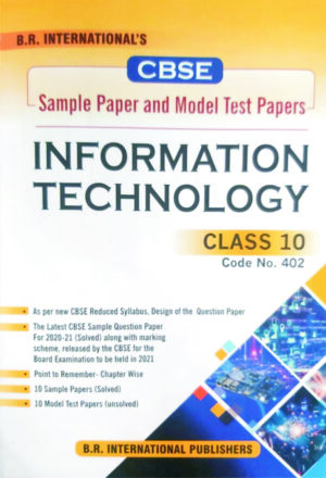 I.T. (402) X Sample Papers & Model Test Paper Front Cover